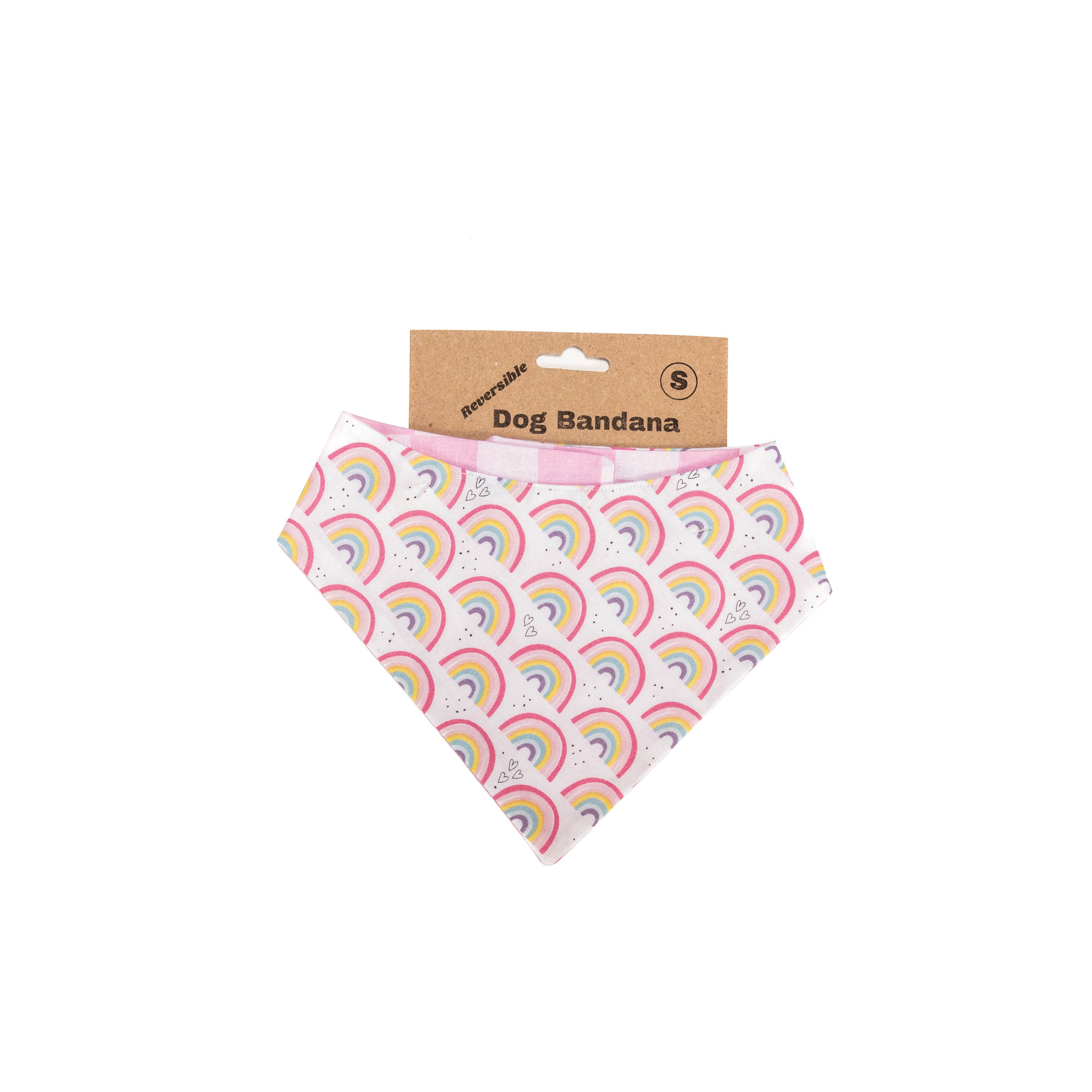 Pup Party Hats – wholesale Pet bandana – Dog – Pastel Rainbow Bandana5
