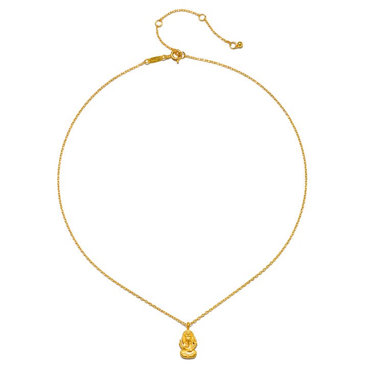 Satya Jewelry - Wholesale Pendant/Charm Necklace - Favored by Fortune Ganesha Necklace