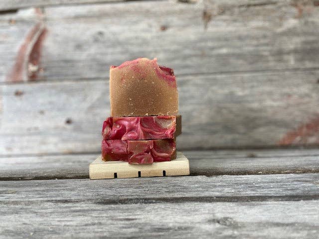 White Goat Skincare LLC - Vente Pains de savon - Savon en barre au lait de chèvre Cabernet1