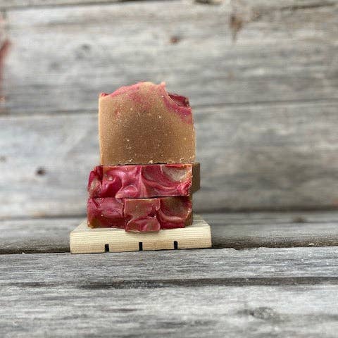 White Goat Skincare LLC - Vente Pains de savon - Savon en barre au lait de chèvre Cabernet1