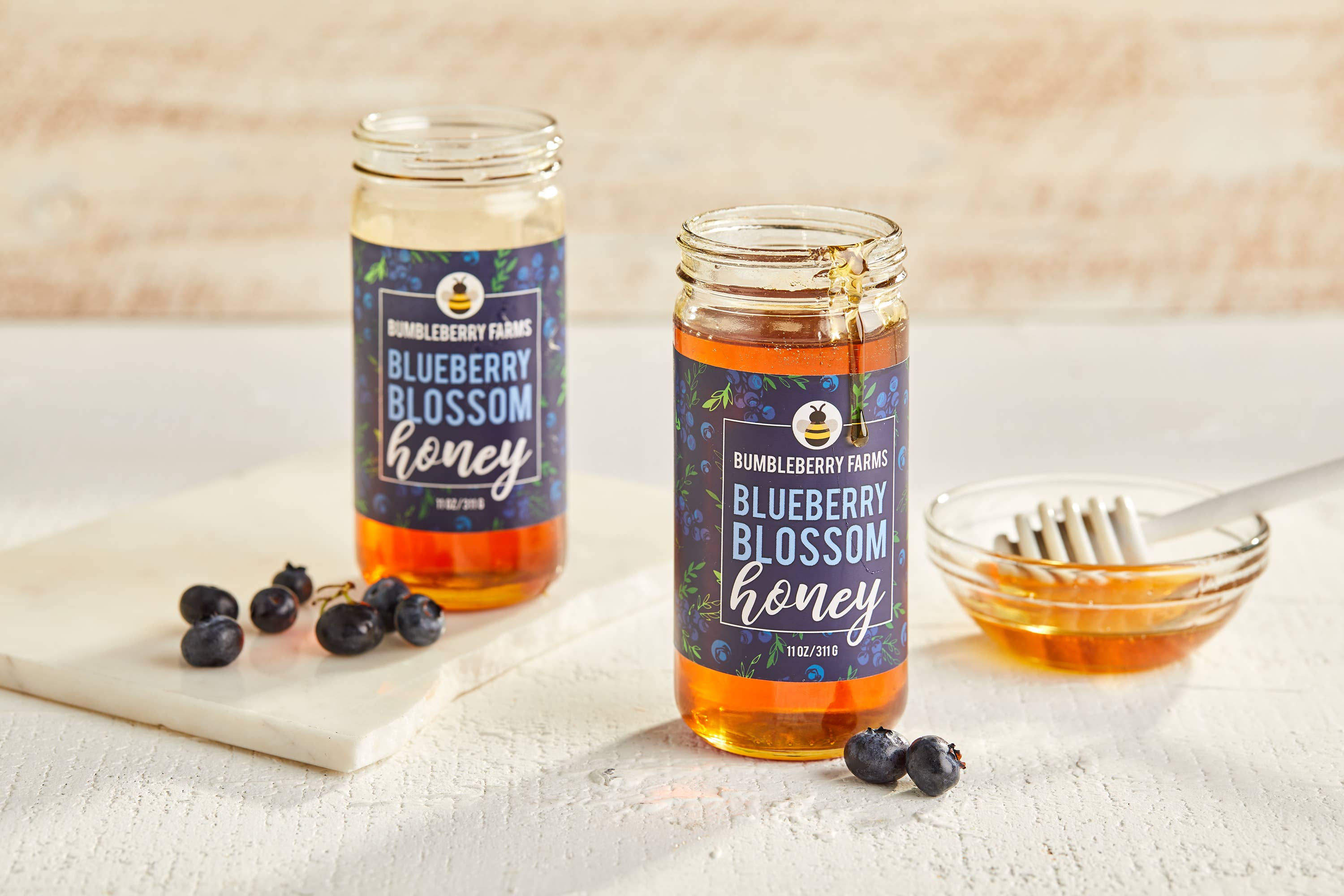 Bumbleberry Farms - Wholesale Honey - Blueberry Blossom Honey1