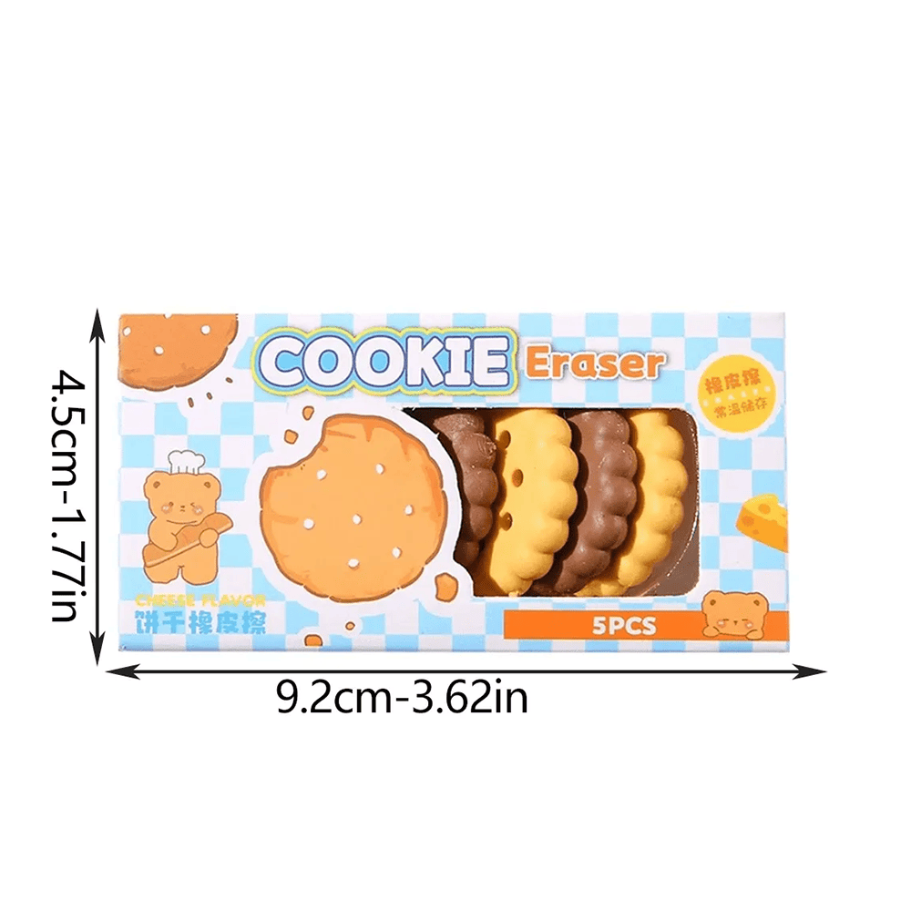 giftland - Wholesale Eraser - Cookies 3D Erasers1
