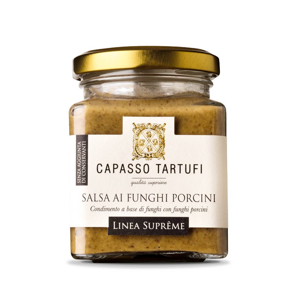 CAPASSO TARTUFI - Wholesale Sauce - PORCINI MUSHROOM SAUCE