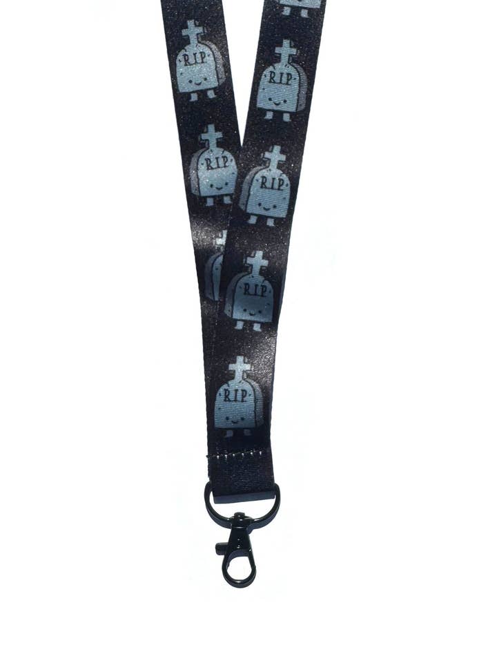 New for SDCC 2025! Double Sided Lanyard: GRAVEY for wholesale by The Fantasmical World of Rhode Montijo