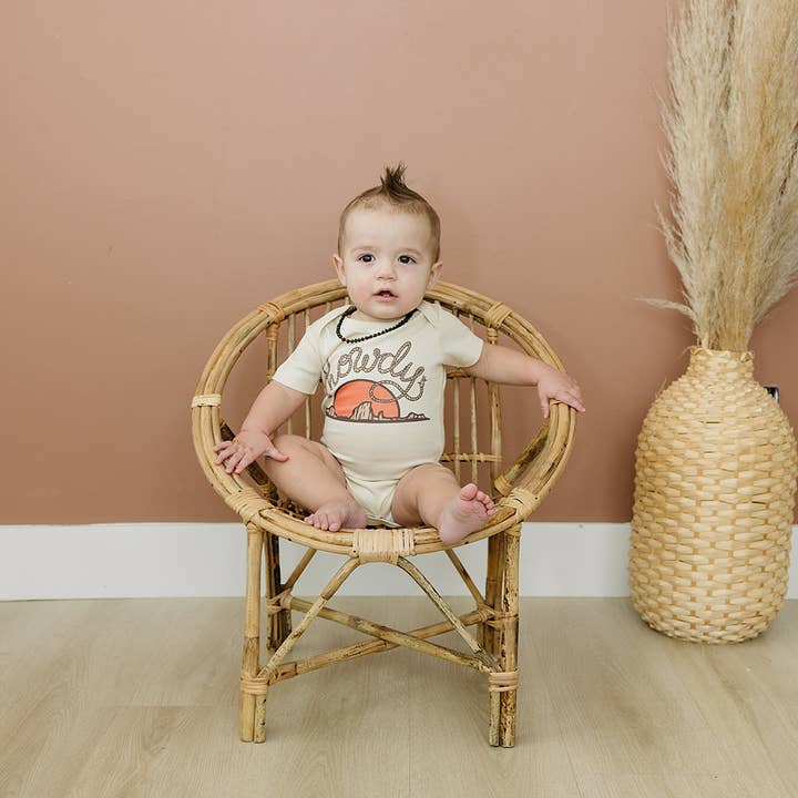 Urban Baby Co. - Wholesale Bodysuit (Non-Footed) - Baby - Howdy Western Organic Baby Onesie & Toddler Tee5