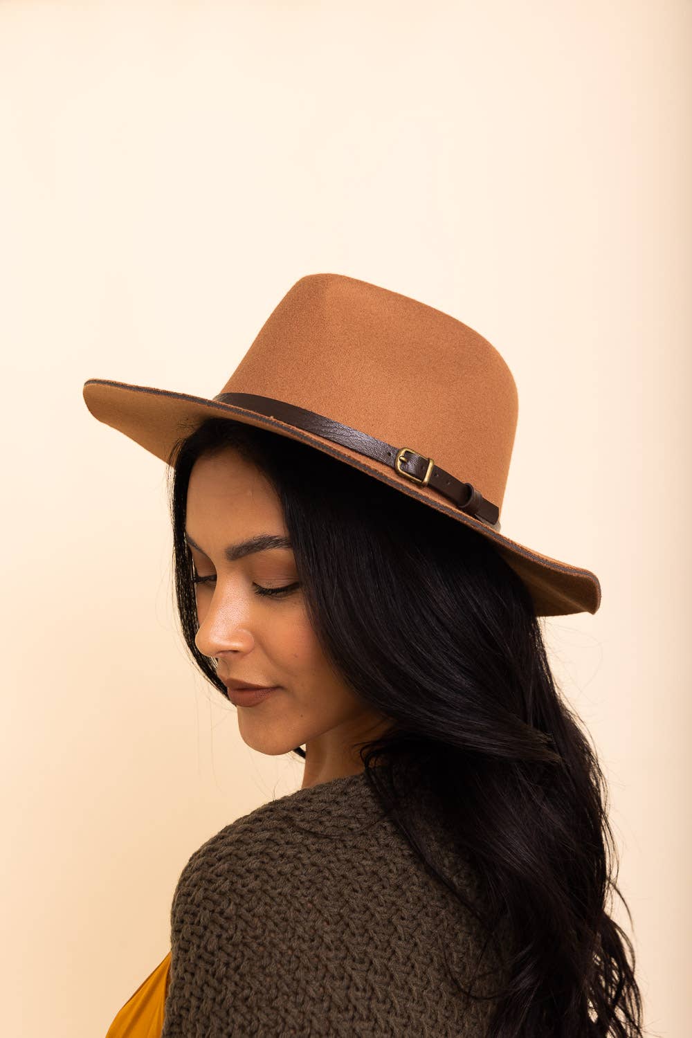 Leto Accessories - Wholesale Fedora - Women's - Pinched Front Western Style Hat - Timeless Fall Fashion 🤠11