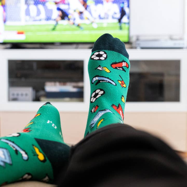 Lavley - Wholesale Socks – Unisex - I'd Rather Be Watching Soccer Socks6
