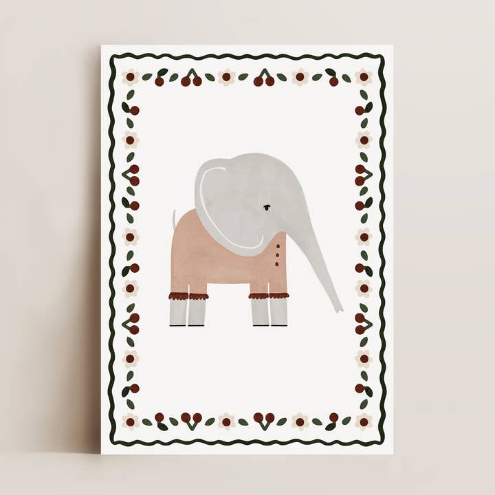 Elefanten-Baby-Druck für den Großhandel von Alluvion