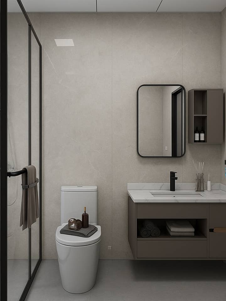 Panneaux Muraux pour Kit de Douche (Ensemble de 4 pièces) pour la vente par The Keystone Decor