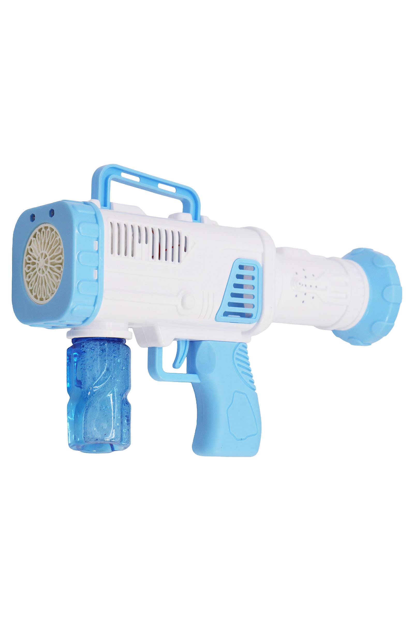 ASSORTED 12 Emission Hole Electronic Bubble Gatling Gun for wholesale on Faire1