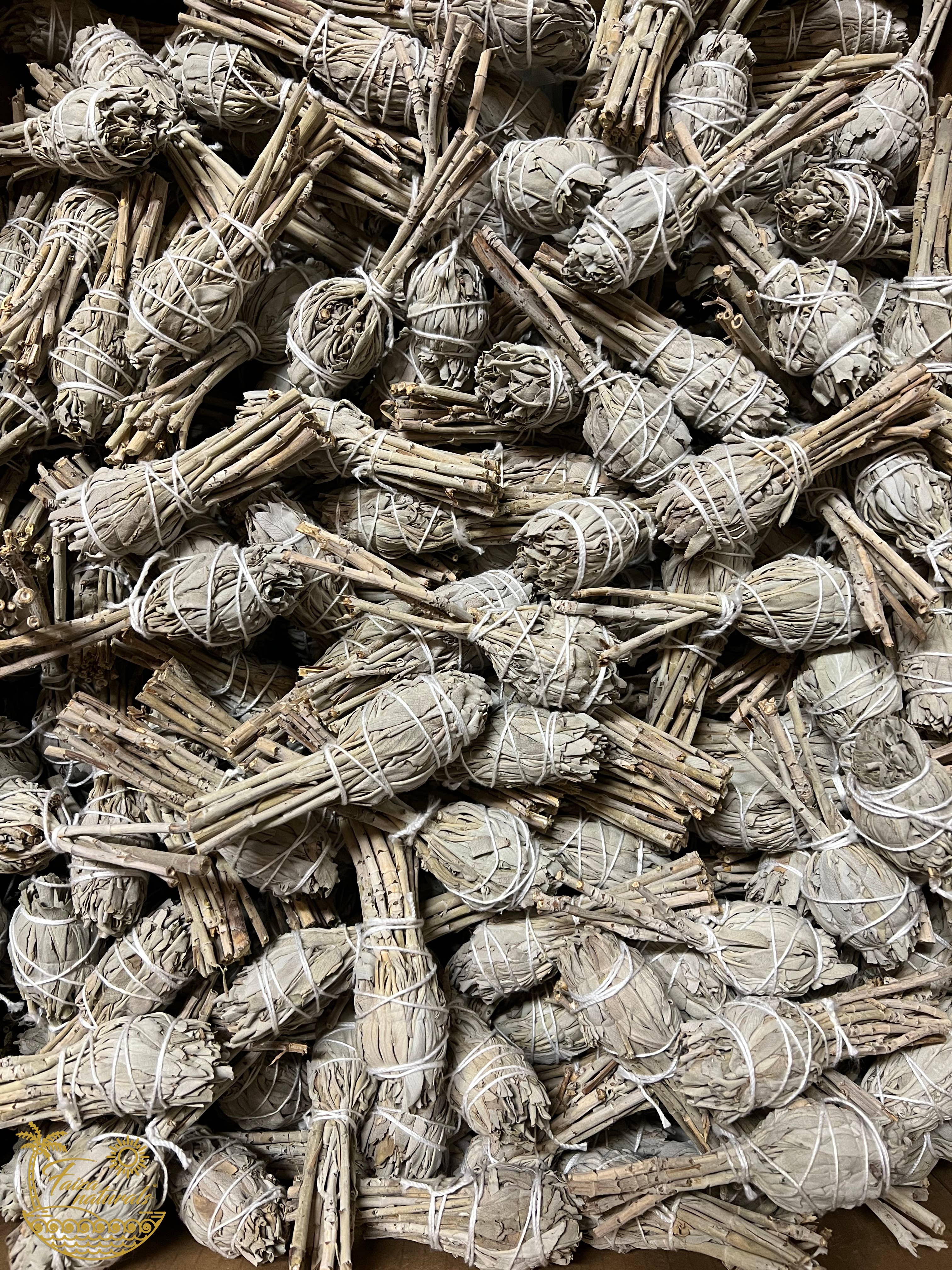 Faiza Naturals - Wholesale Sage Bundle - White Sage Torches2