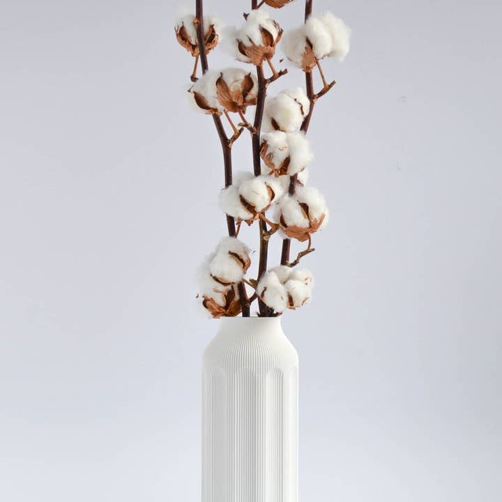 Grof Amsterdam - Wholesale Vase - Lunga Big - 3D printed vase for dried flowers