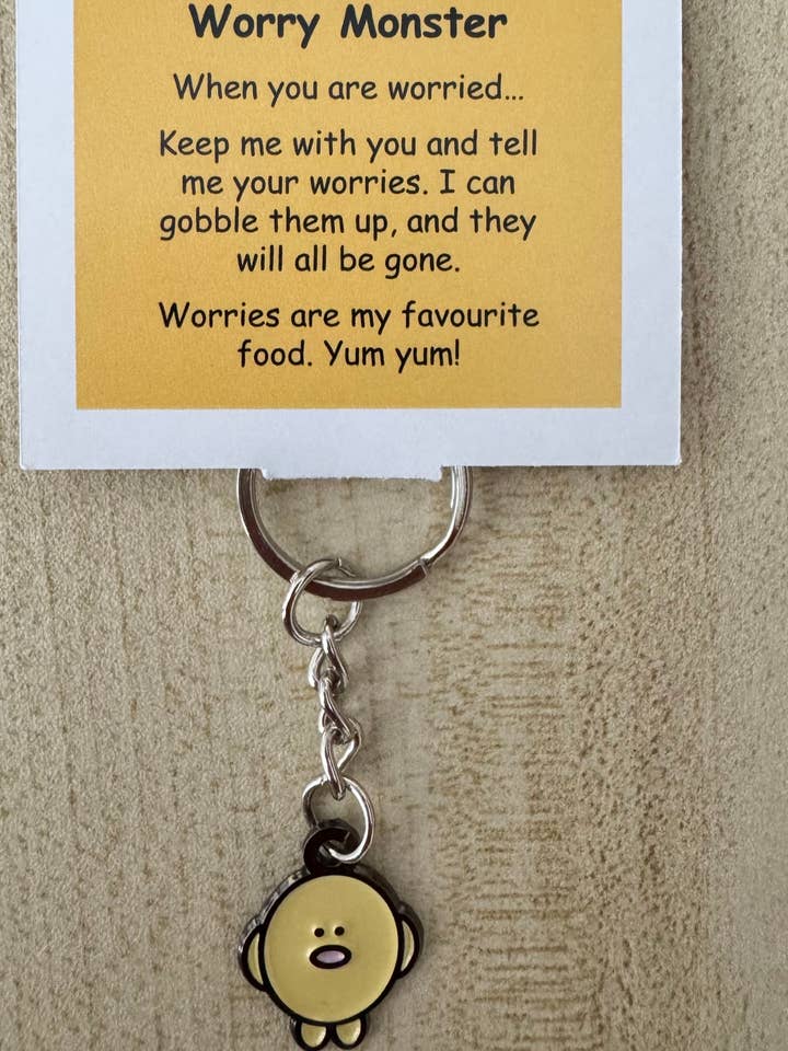 Llavero Monstruo de las Preocupaciones para venta al por mayor de Little Joys