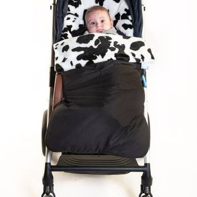 Buggysnuggle Footmuff Explorer Snuggle Fur™ Moo for wholesale by B Snug Inc