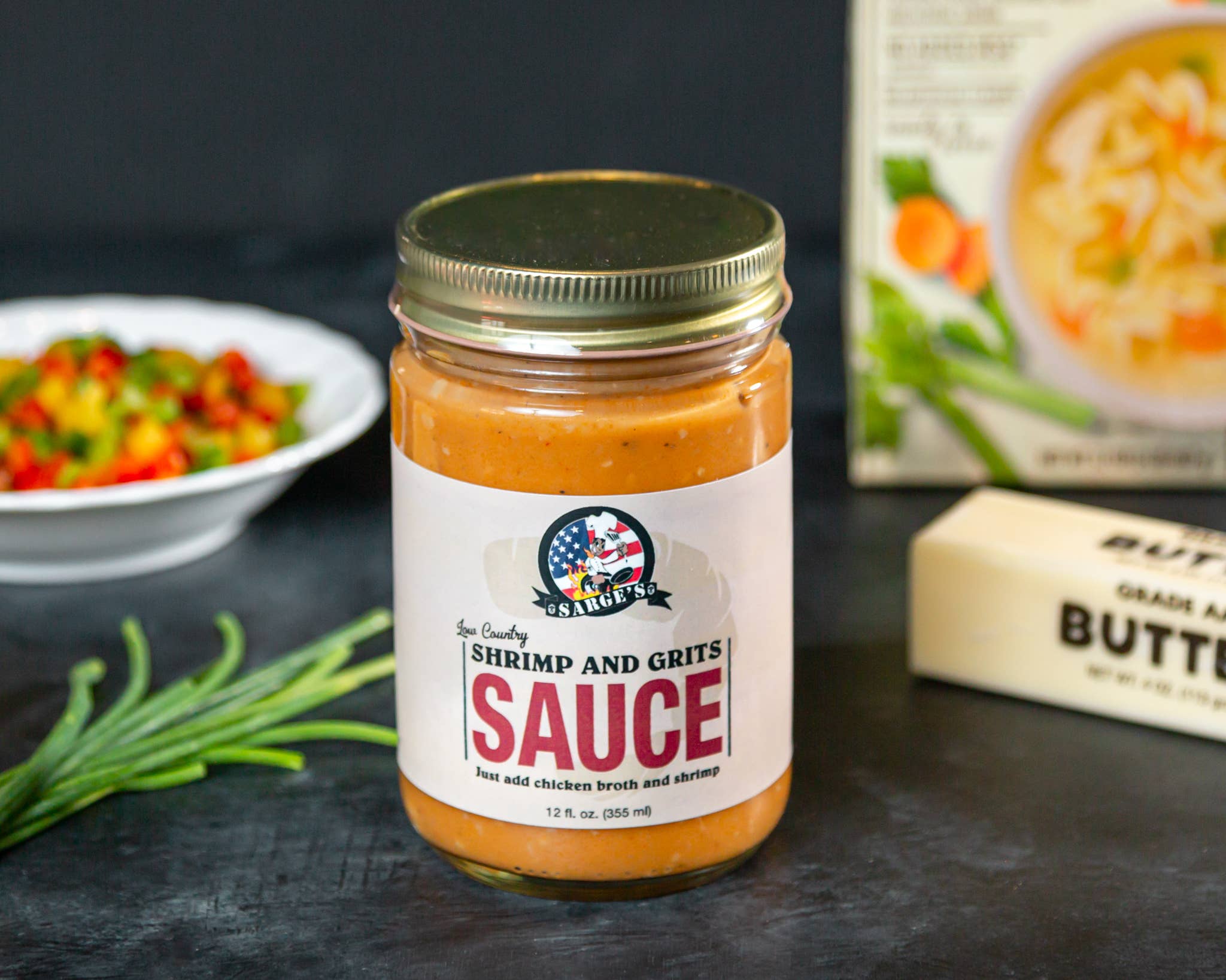 Sarges Shrimp and Grits Sauce - Wholesale Sauce - Sarge's Shrimp and Grits Sauce3