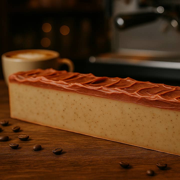 DeShawn Marie Soap Boutique - Wholesale Bar Soap - Hot Mocha Coffee Soap Loaf 3.5 lb3