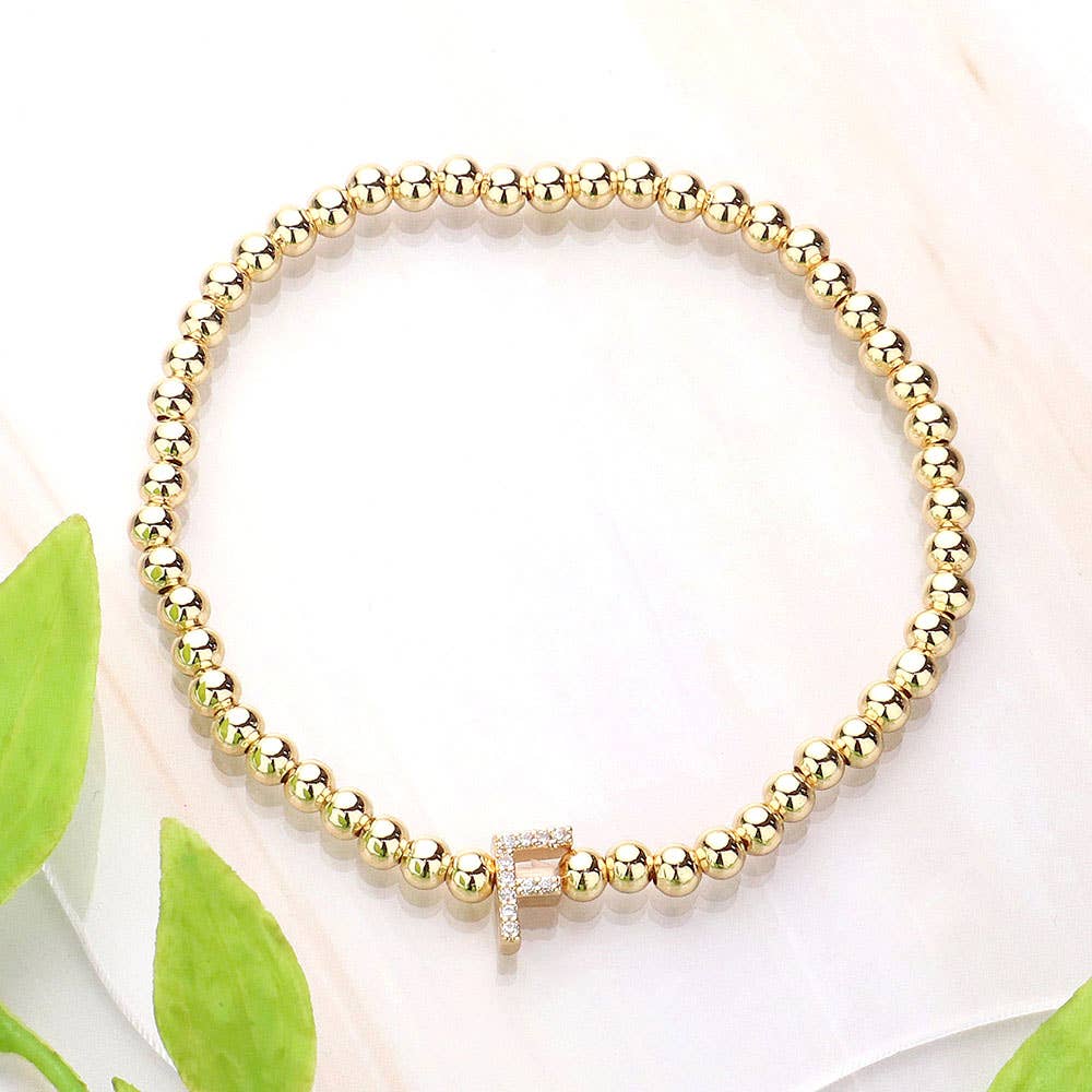 Sensibling Corp. - Vente Bracelets à breloques/pendentifs - Bracelet extensible monogramme initial SECRET BOX_7