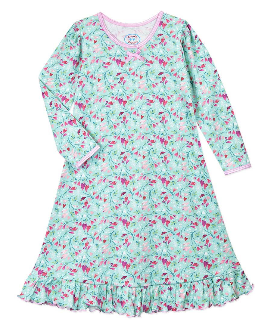 Sara's Prints - Vendita all'ingrosso Camicia da notte - Bambini - Camicia da notte a maniche lunghe Whirl-and-Twirl18