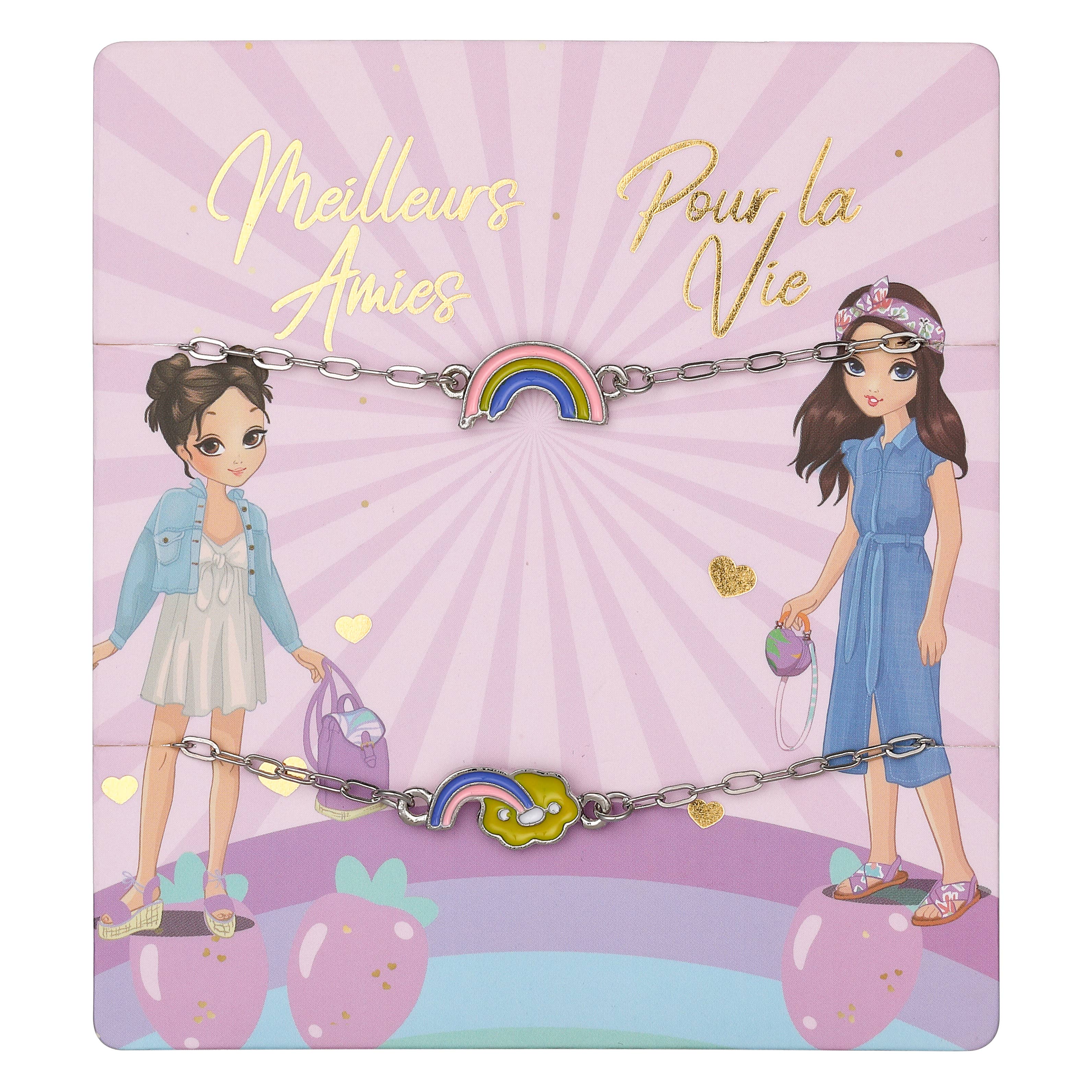 STELLA GREEN - Wholesale Beaded Bracelet - Kids - Friendship Bracelets X 2 – Teen Belle Collection11