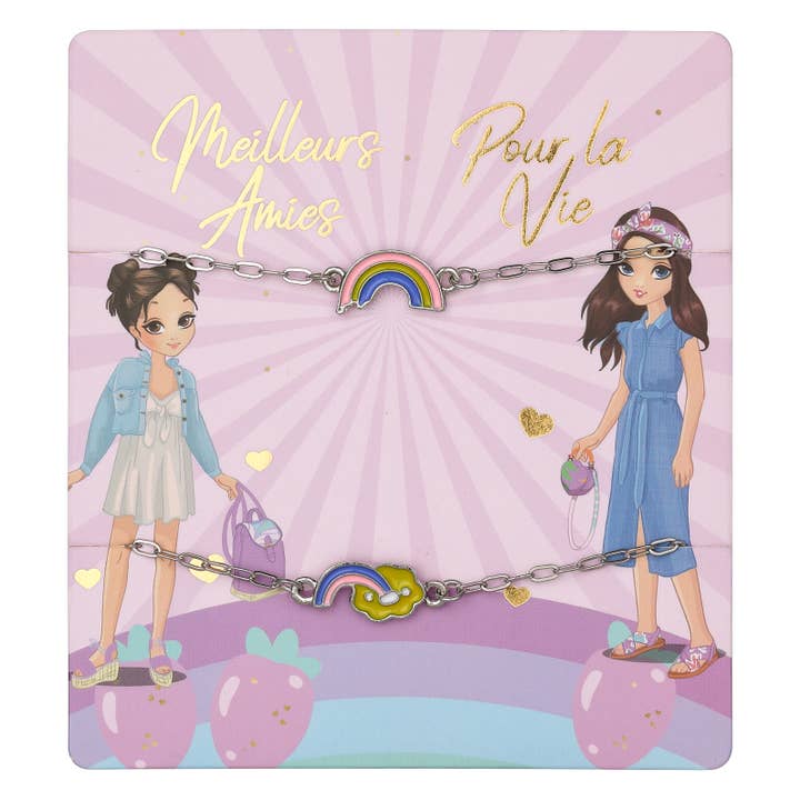 STELLA GREEN - Wholesale Beaded Bracelet - Kids - Friendship Bracelets X 2 – Teen Belle Collection11