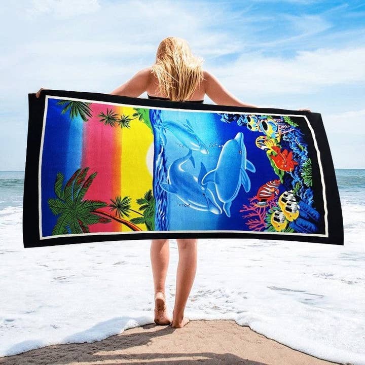 FurDecoration - Wholesale Beach Towel - Beach Towel With Single-Sided Printing4