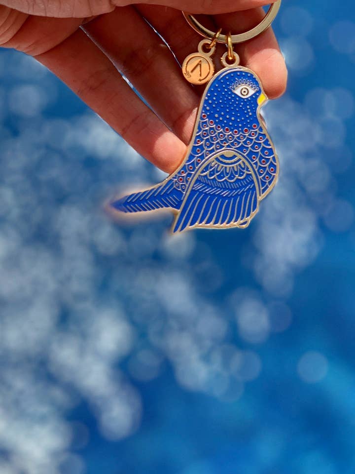 Porta-chaves Amatenango Del Valle Pigeon por atacado de APACHE TRIBU