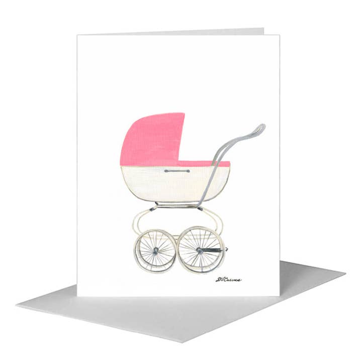 Barnevogn, Kort (#8431D) for engroshandel hos Printed Canvas