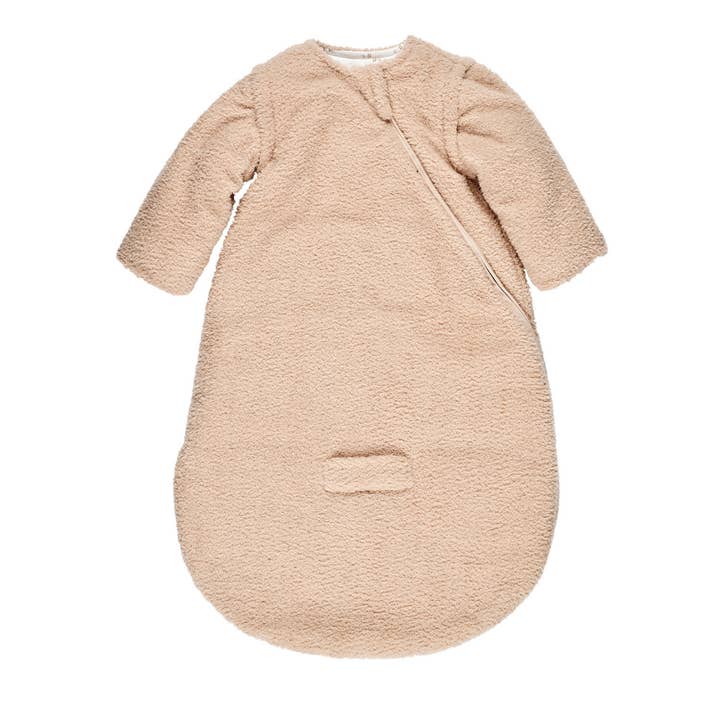 TEDDY Sleeping Bag Teddy Beige 70 cm – Detachable Sleeves – TOG 2.5 – Soft Baby Sleeping Bag voor wholesale door Nattou