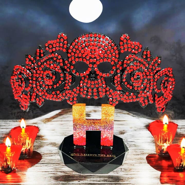 Happy Dream Gifts - Wholesale Party hat/crown - Black crown, Red Skull crown, Evil Queen crown, Witch crown