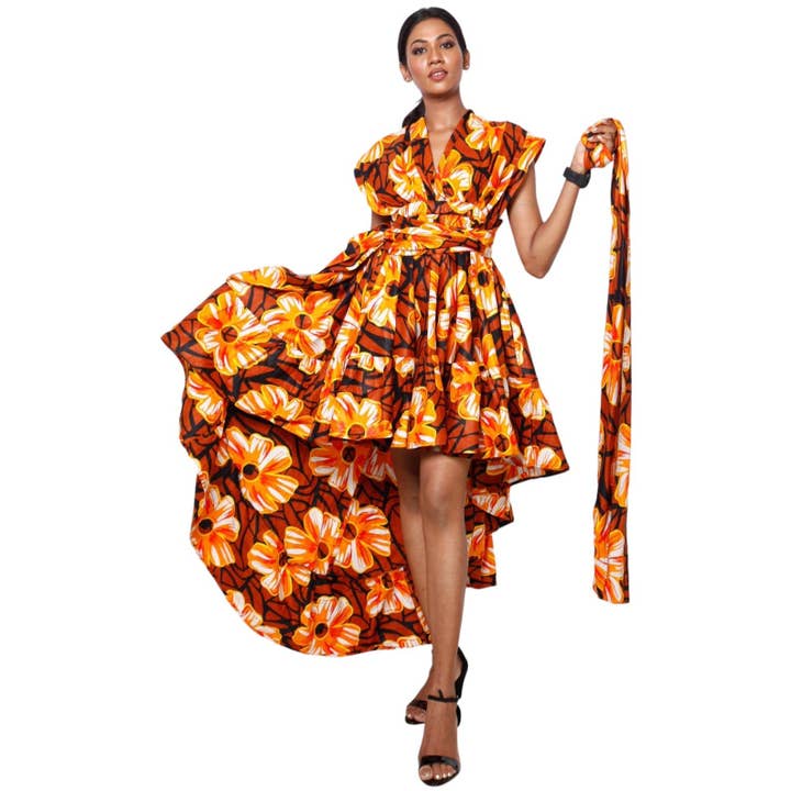 African Stars - Vente Robe – femme - Jupe/Robe Femme Style Multi-Port -- FI-313654