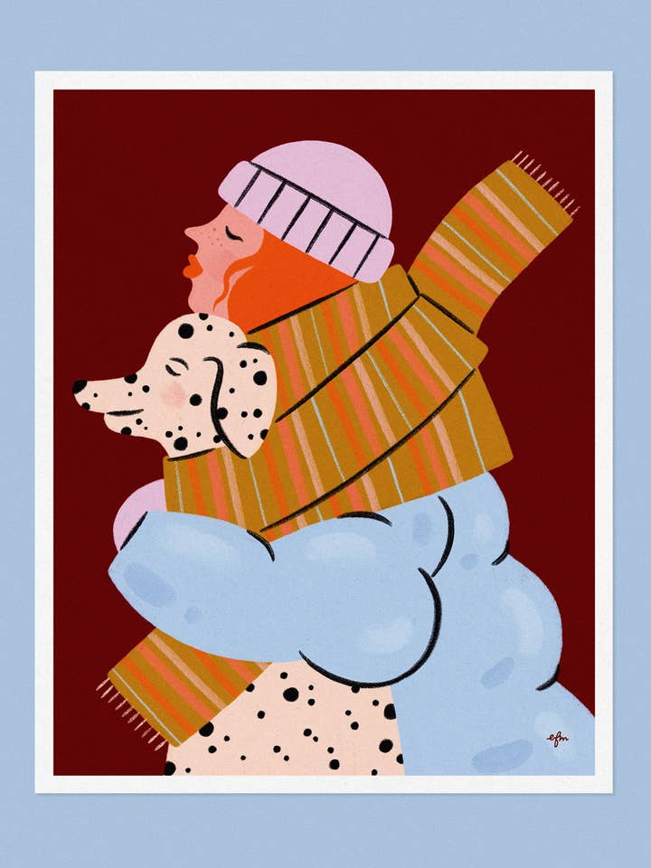 Wrapped Up Print for wholesale by Olivia Faye Co