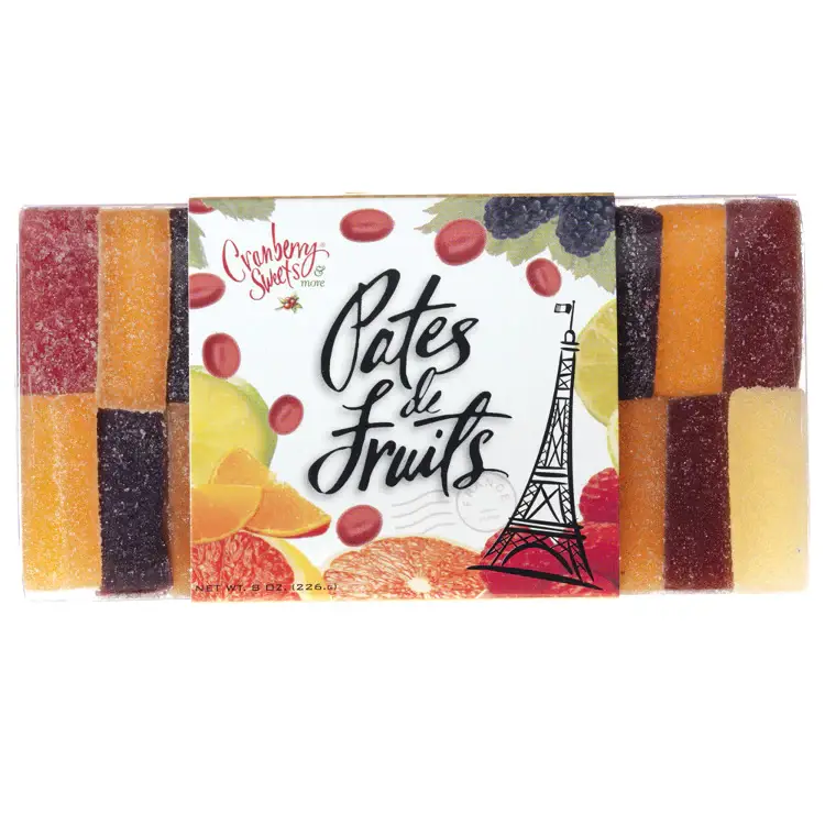 Cranberry Sweets & More - Vente Bonbons gélifiés - Assortiment de pâtés de fruits1