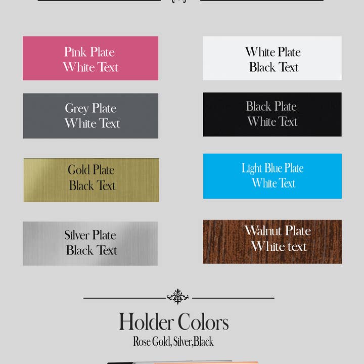 Custom Writing - Office Desk Plate for wholesale by Calm Down Caren