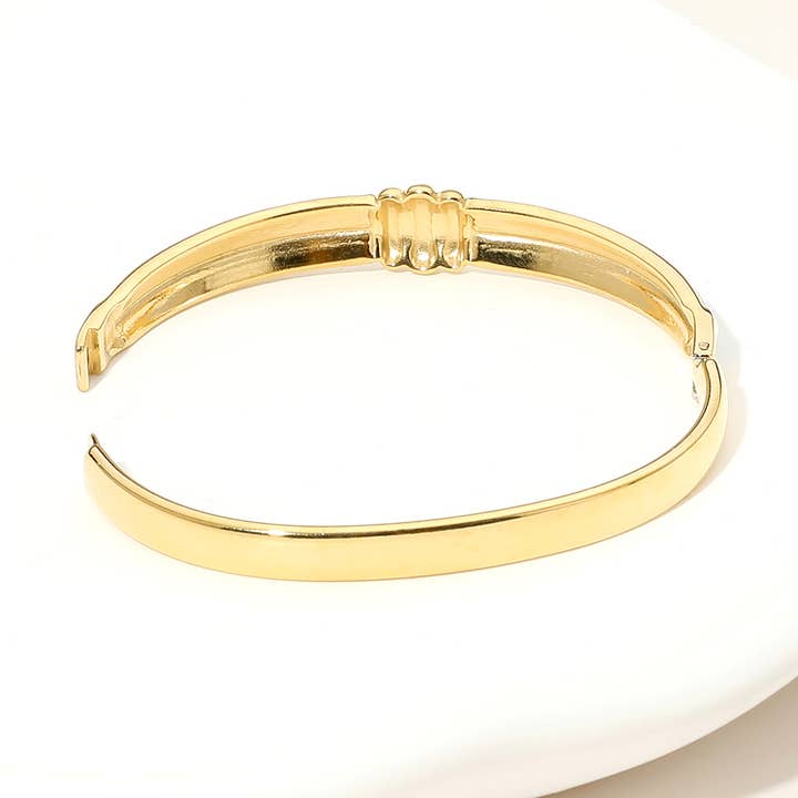 Sensibling Corp. - Wholesale Bangle Bracelet - Stainless Steel Enamel Hinged Bangle Bracelet12