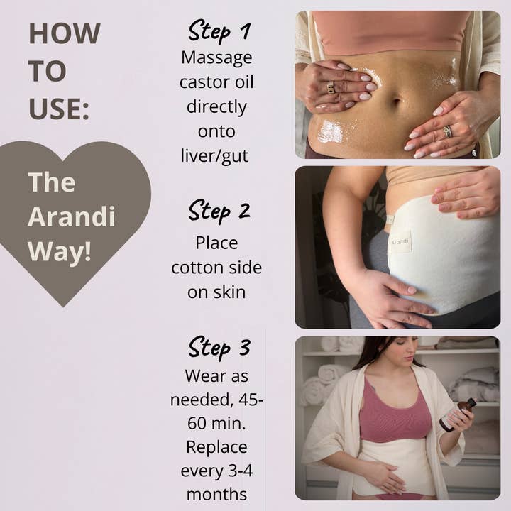 Arandi LLC - Wholesale Cotton Pad - Organic Cotton "Core Connection" Wrap2