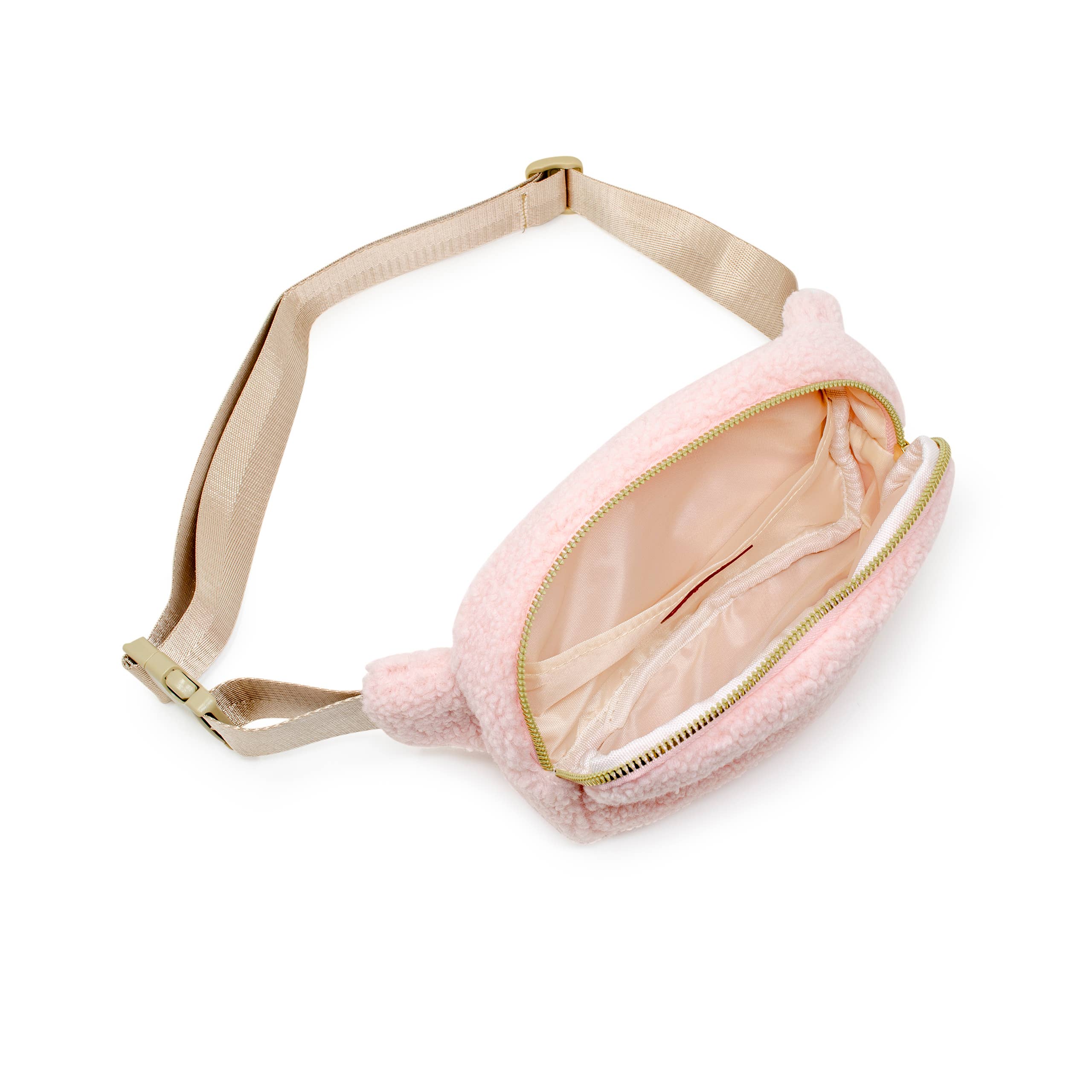 Tiny Treats and ZOMI GEMS - Wholesale Belt bag – Kids - Fuzzy Crossbody Sling Bag w/ Heart for Kids4