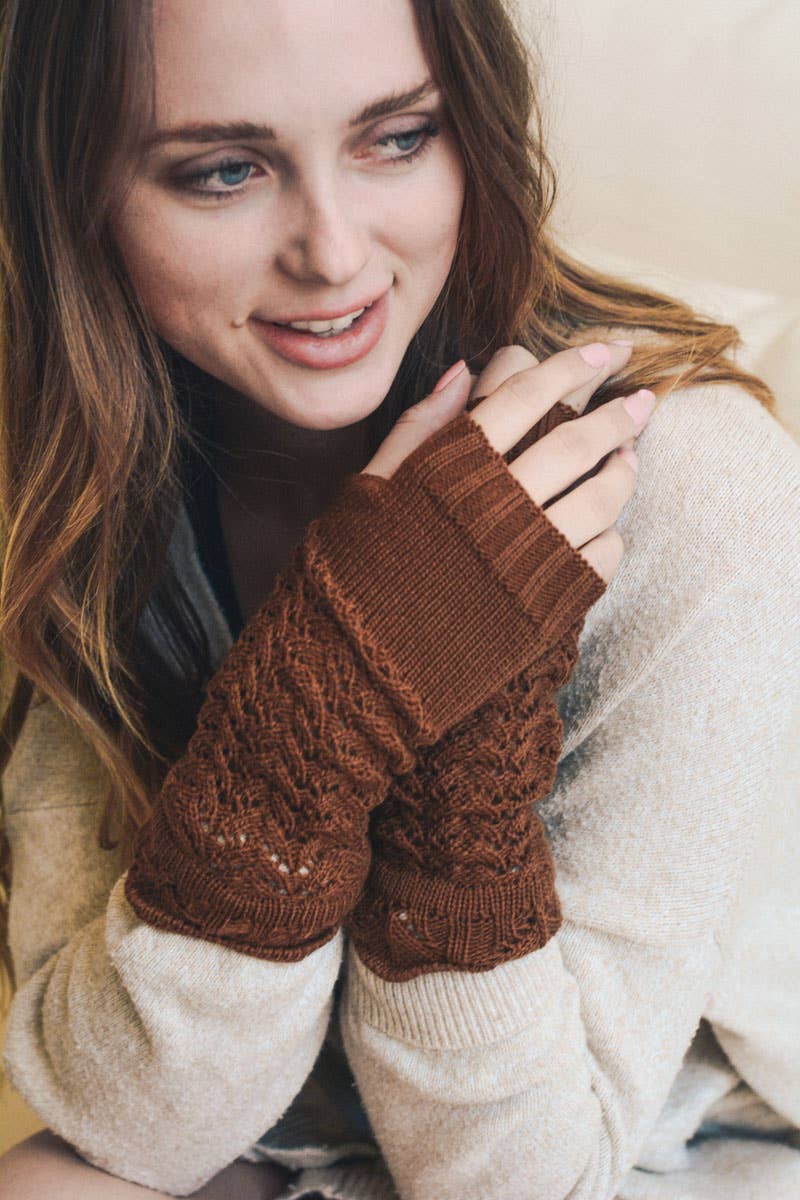 Leto Accessories – Großhandel Armstulpen – Damen – Trendige Armstulpen für den Winter – bequem Texten und warm bleiben 📱3