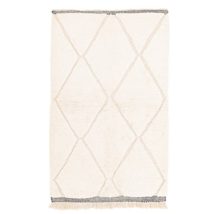 Tapis marocain Shag fait main, 149 x 250 cm pour la vente par Benisouk