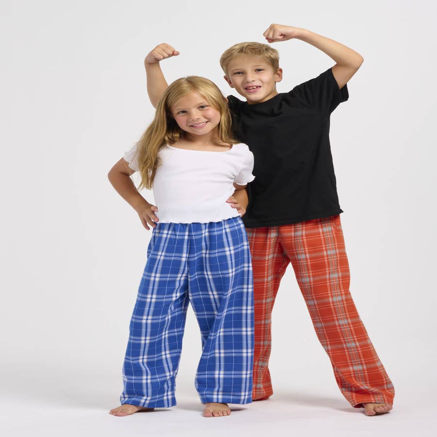 Juniors' SO® Pajama Top & Flannel Pants Pajama Set