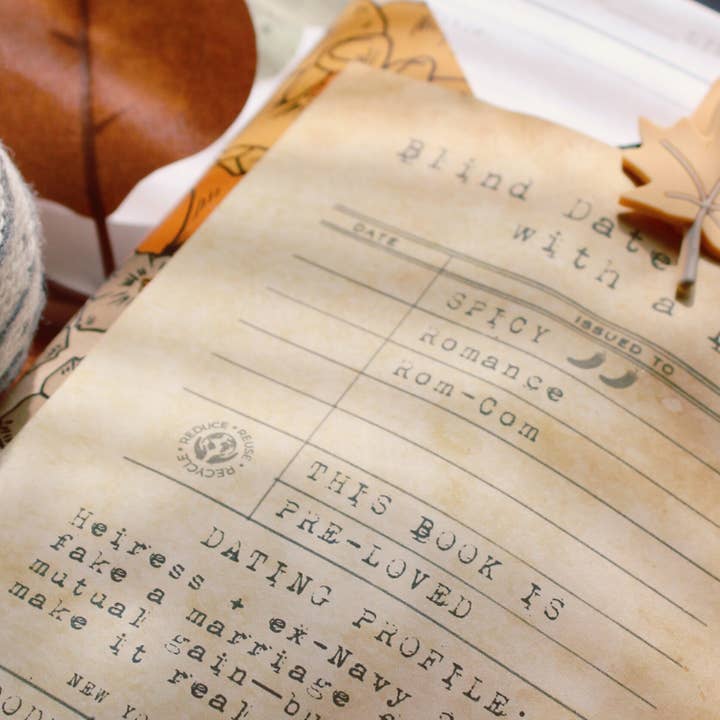 Gg's Gifts & Boutique – wholesale Crafts, hobbies and DIY – Fall Edit - Blind Date with a Book (Mixed Genres)4