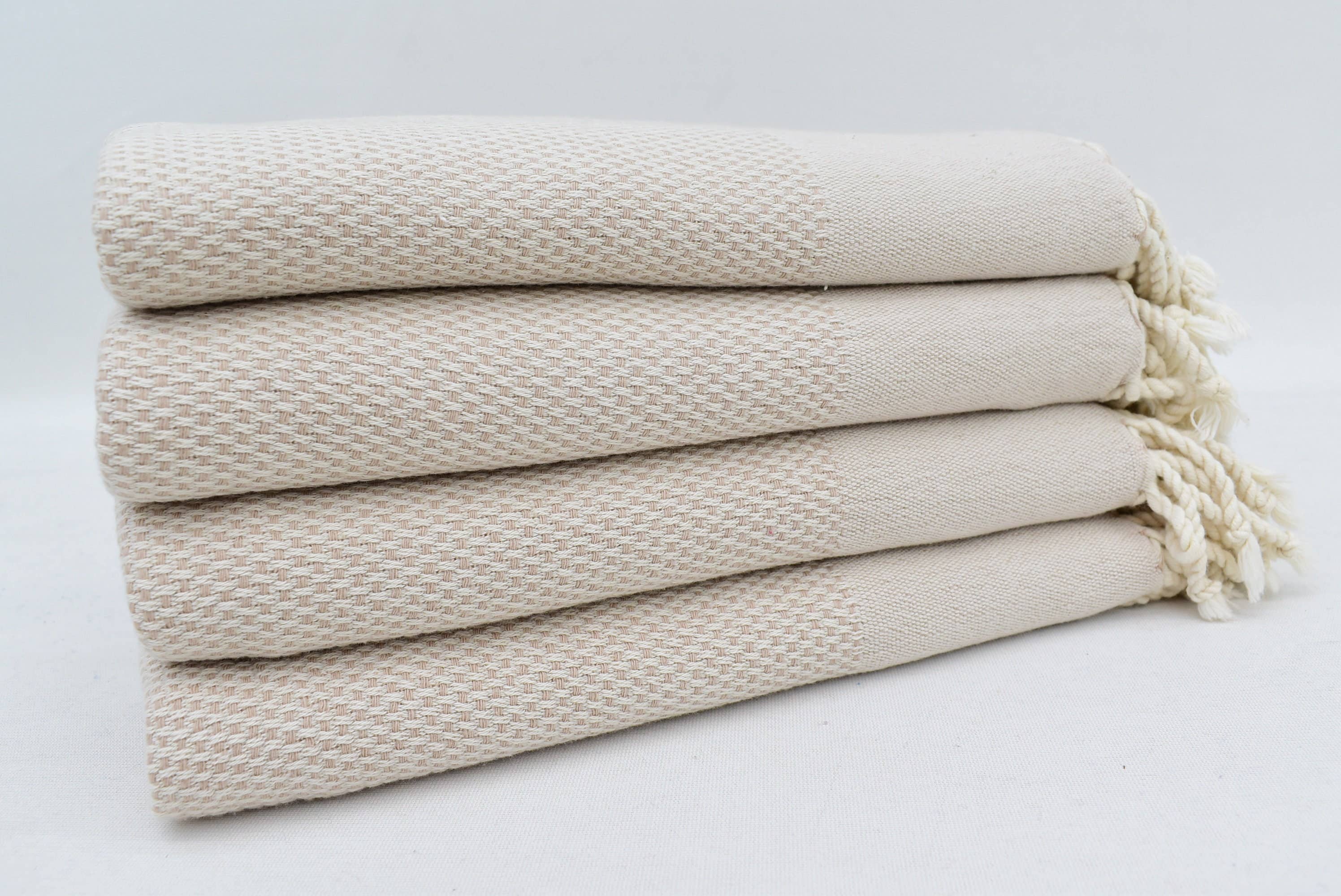 Organic Turkish Towels – wholesale Hand towel – Beige Hand Towel, Luxurious Turkish Tea Towel3