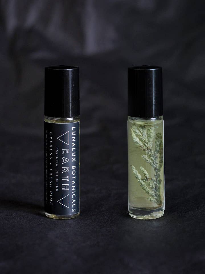 EARTH // Essential Oil Roller Perfume for wholesale by Lunalux Botanicals