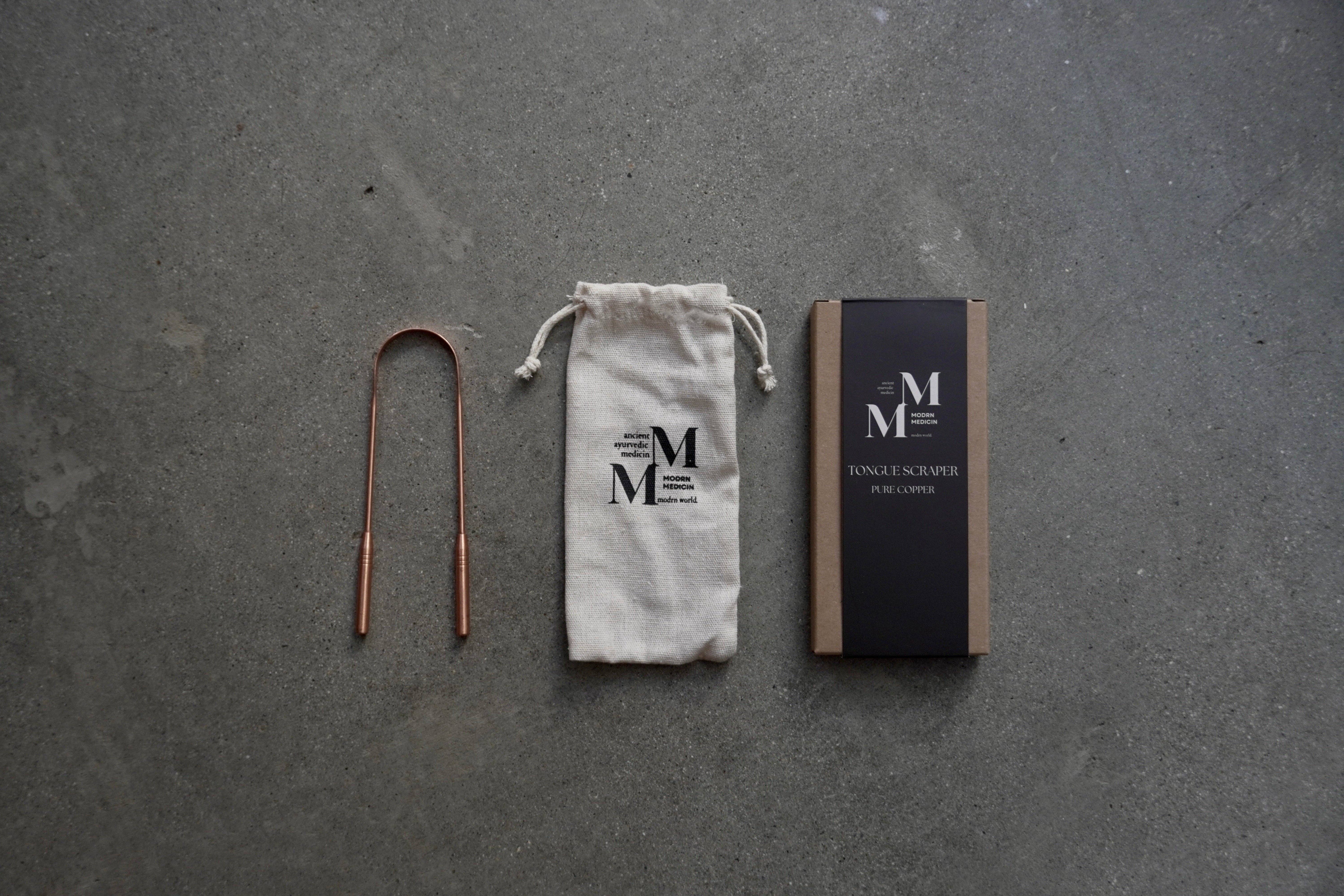 Modrn Medicin – wholesale Tongue scraper – Retail: Pure Copper Tongue Scraper1