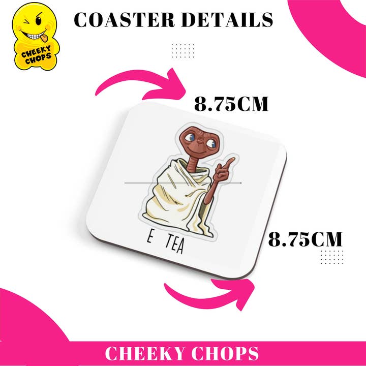 Cheeky Chops Cards & Wanky Candles - Venta al por mayor Posavasos - COASTER - Mierda obligatoria como regalo de inauguración de casa - COASTER12