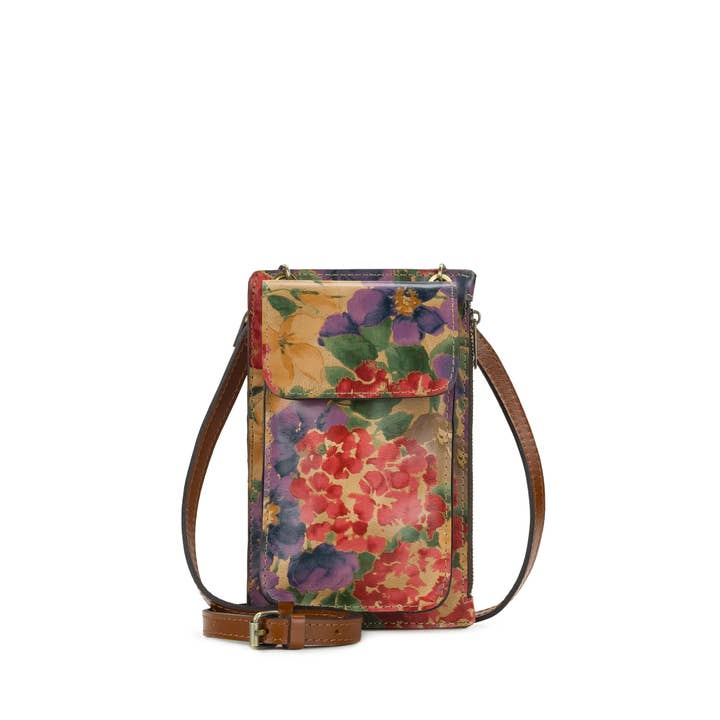 Chiavella Phone Crossbody - French Hydrangeas for wholesale by Patricia Nash