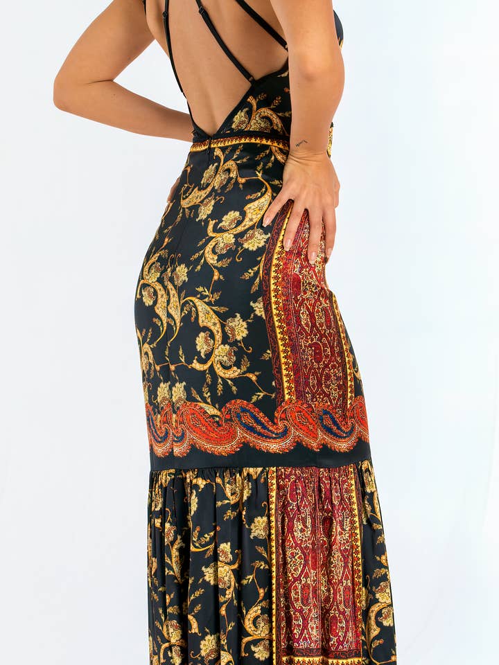 Black Kashmir for wholesale by Trisha Paterson Collection