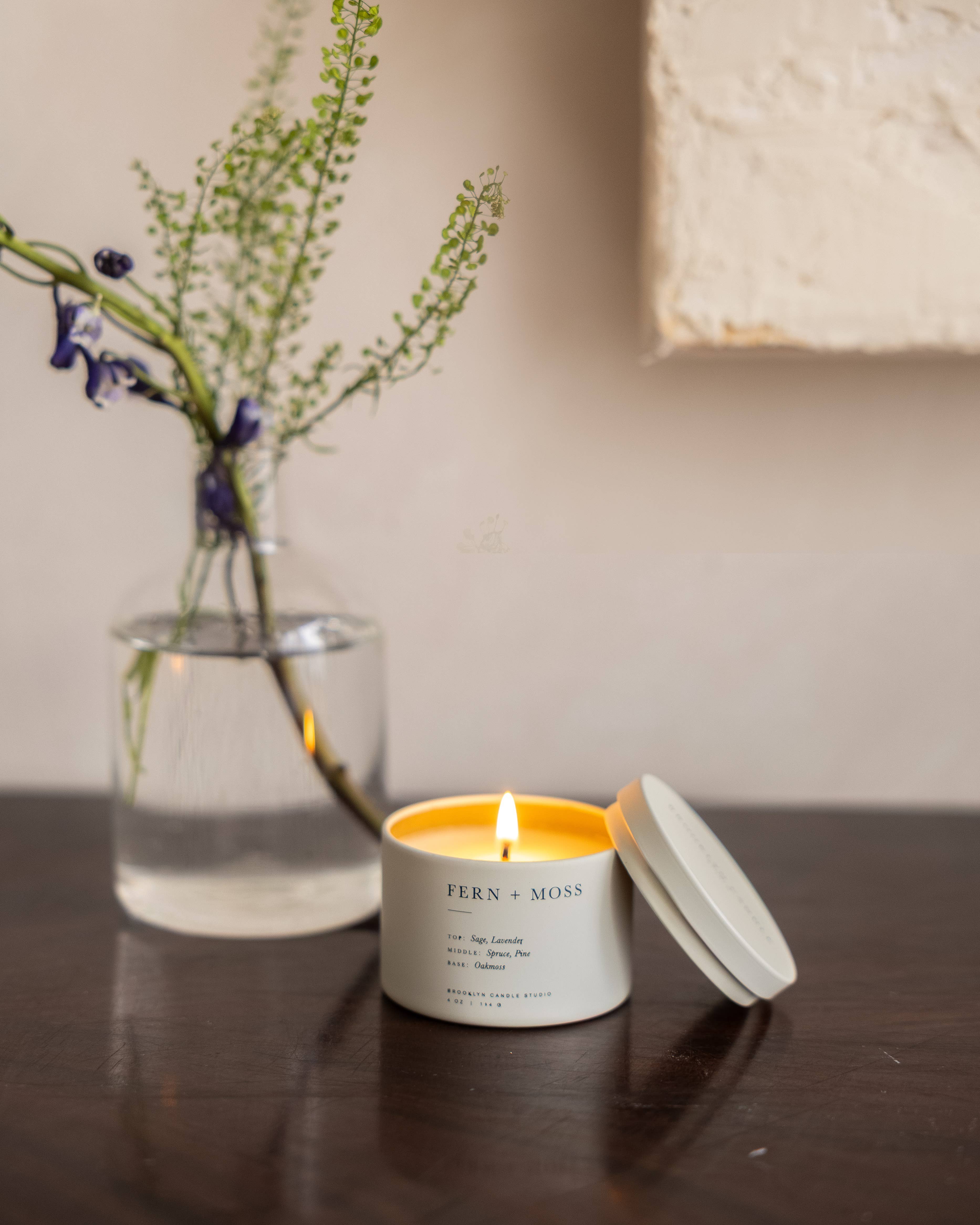 Brooklyn Candle Studio - Wholesale Travel Candles - Fern + Moss Travel Candle1