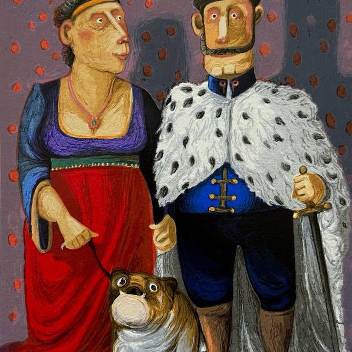 Coppia reale | Pino Procopio per la vendita all'ingrosso da parte di Arte Focus