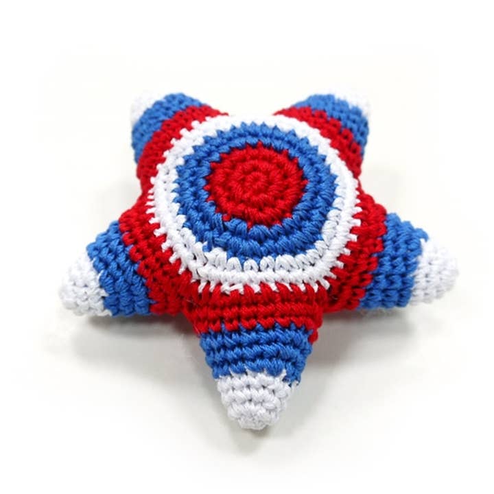 Crochet Toy - National Star for wholesale by Dogo Pet