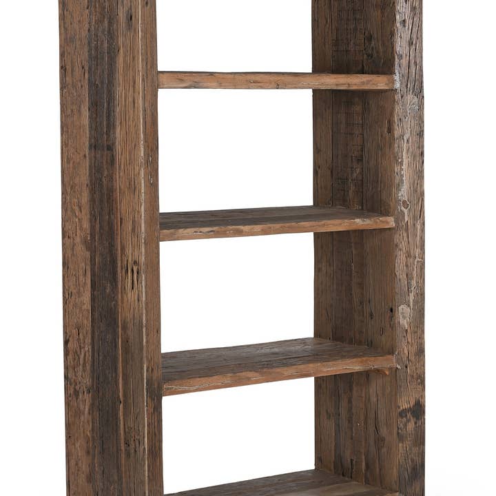 BIDKhome - Wholesale Bookcase - Wood Bookshelf 4 Tier H 71" & L 39.5"3